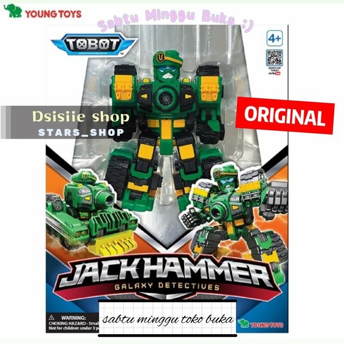 PROMO Tobot Galaxy Detectives Jackhammer Original / Mainan Tobot Young Toys