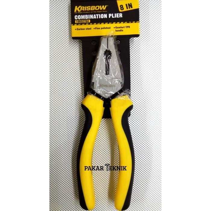 TANG KOMBINASI / PLIER COMBINATION 8 INCH (KRISBOW)