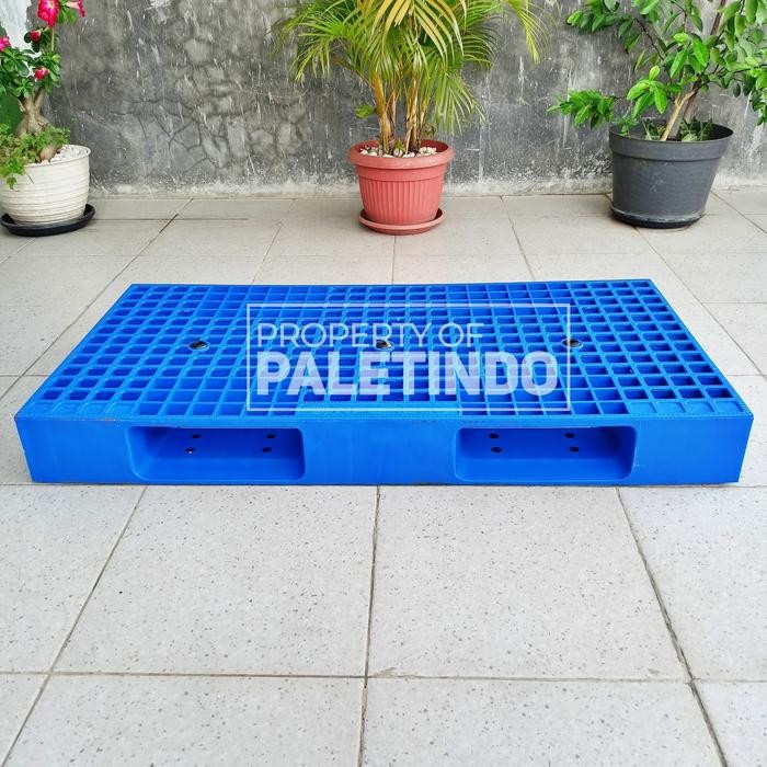 

TERLARIS Palet Plastik Berlubang 120 x 60 x 13,2 Cm - Kualitas TOP