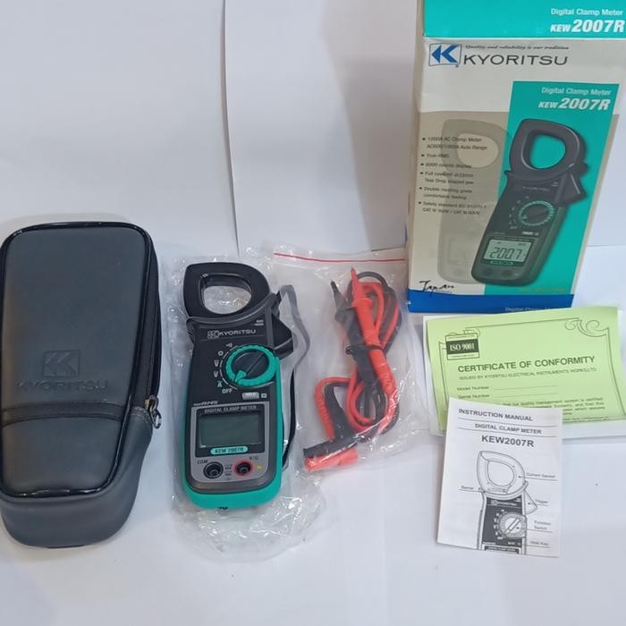 TANG AMPER KYORITSU 2007R / DIGITAL CLAMP METER KEW KYORITSU 2007R