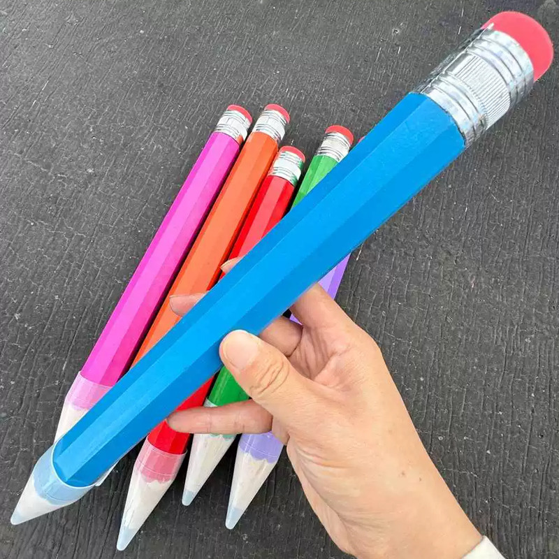 

UM1 Alat Tulis Anak-anak Pensil Jumbo Besar 33 CM Mainan Pencil Pensil Jumbo Hiasan Photo Kado