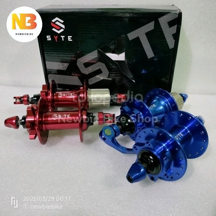 Hub Freehub Syte F/R Hub Alloy Lobang 28 / 32 / 36 Hole Tawon 6 Pawls