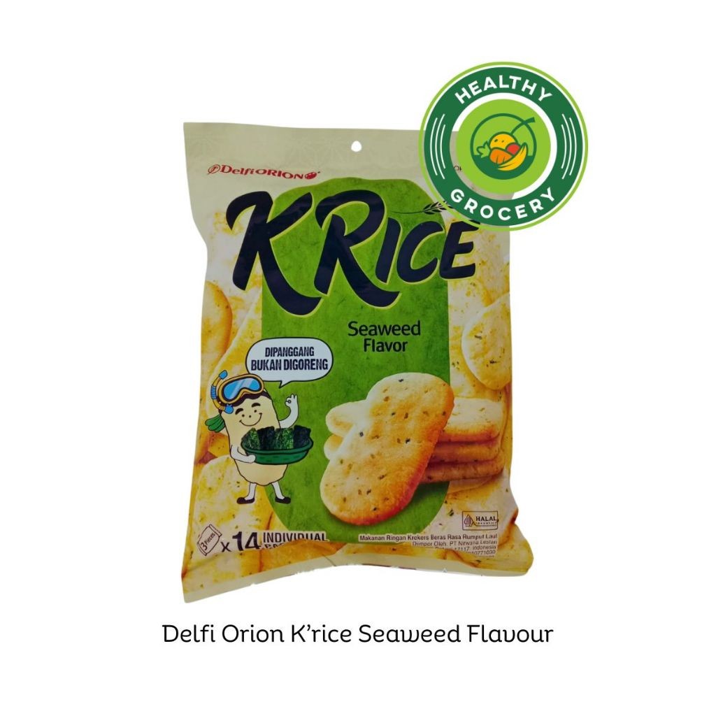 

AYOOOLLARIZSS!! Delfi Orion K'Rice Krackers Beras Rasa Manis / K'Rice Crackers Sweet Flavour /