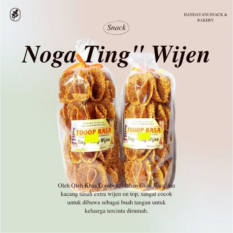 

AYOOOLLARIZSS!! TingTing Wijen Noga Wijen Khas Daerah Banyumas Oleh Oleh Khas Banyumas