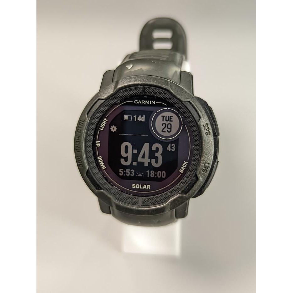 Garmin Instinct 2 Solar - Smarttch,Second,Bekas Terbaik,Bluetooth Outdoor,GPS,Hiking & Adventure, *