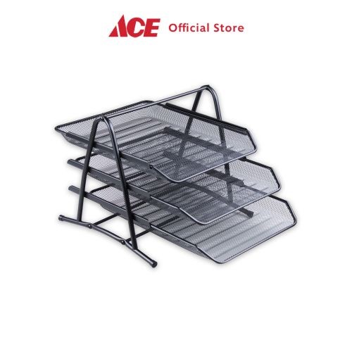 

Ace Organizer Dokumen 3 Tingkat - Hitam Perlengkapan Kantor Rak Penyimpan Dokumen Stationery Tempat
