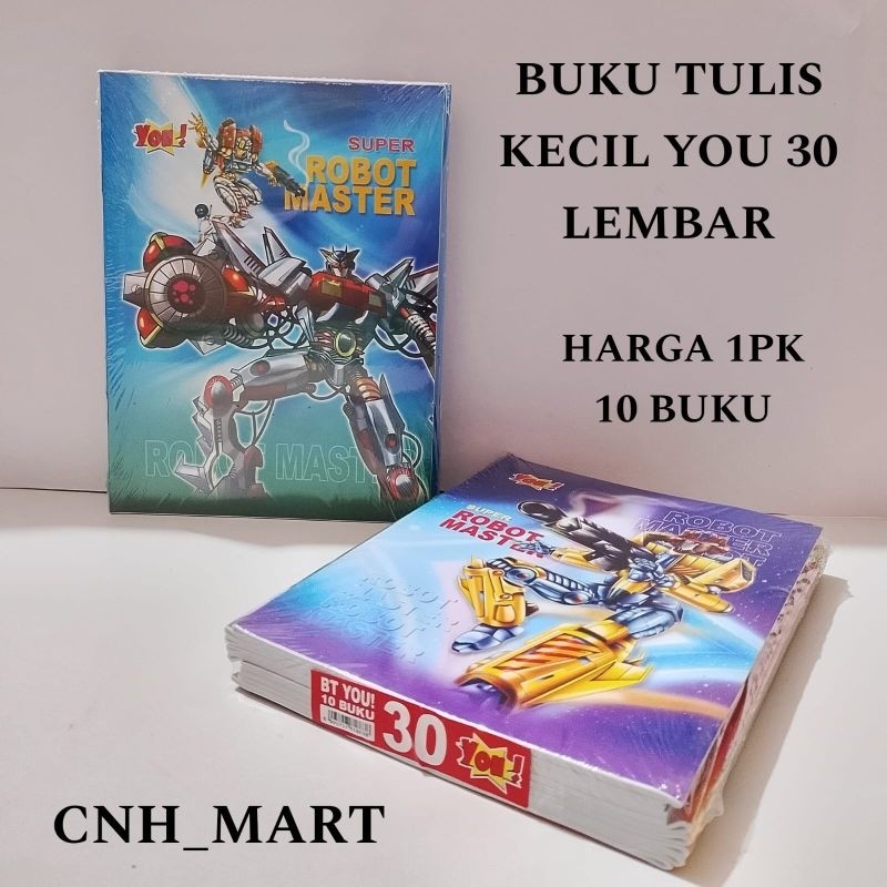 

UM1 Buku Tulis Kiky You 30 Lembar ( 10 ) Pcs - Buku Tulis Murah 30 Lembar You Gambar Random