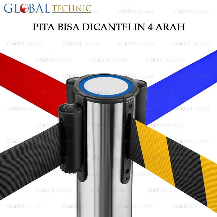 

Tiang Pembatas Antrian Stainless