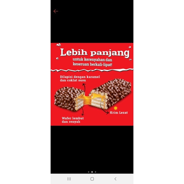 

Dapur Joglo Beng Beng 1 Box 17 Pcs @ 25Gr Double Coklat Mayora