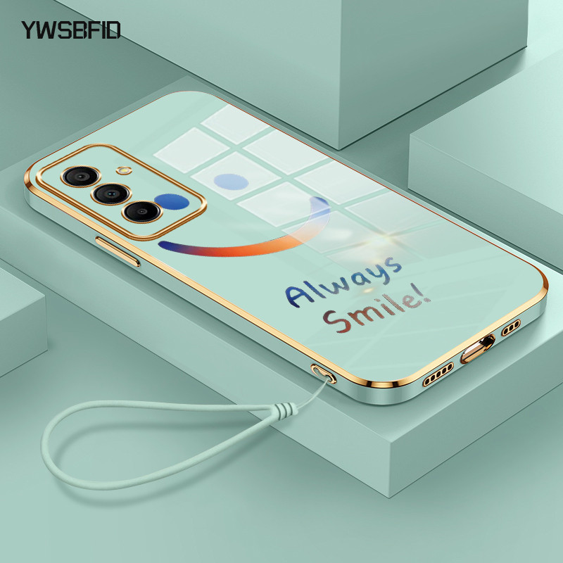 YWSBFID Casing Hp Untuk Samsung Galaxy A15 4G A15 5G M15 5G A25 5G A01 M01 Core A01 Core A7 2018 Cas