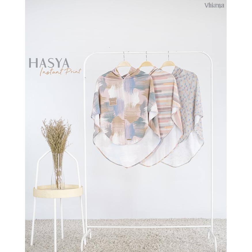 murah- [VHIANA] Hasya bergo printing polkadot by vhiana