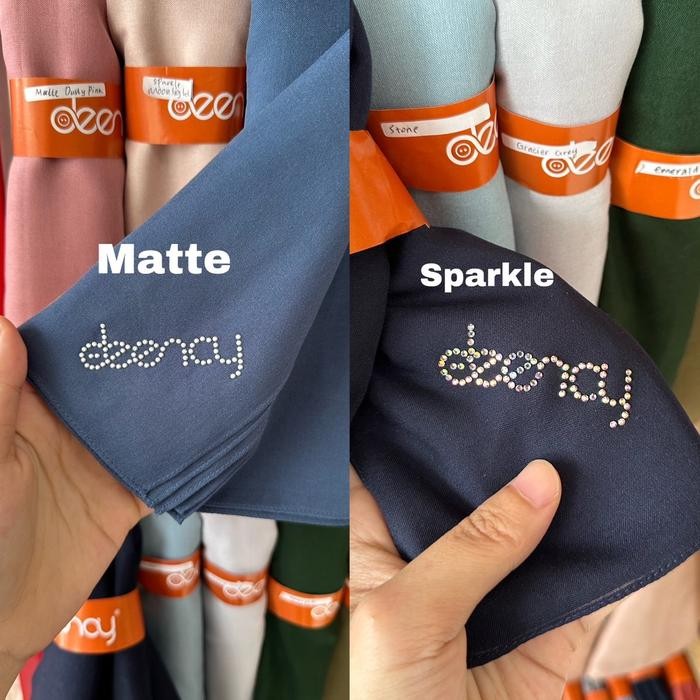 cantikk- Deenay Liza Series navy brownie yellow mustard light grey pink amber gold ungu merah Hijab