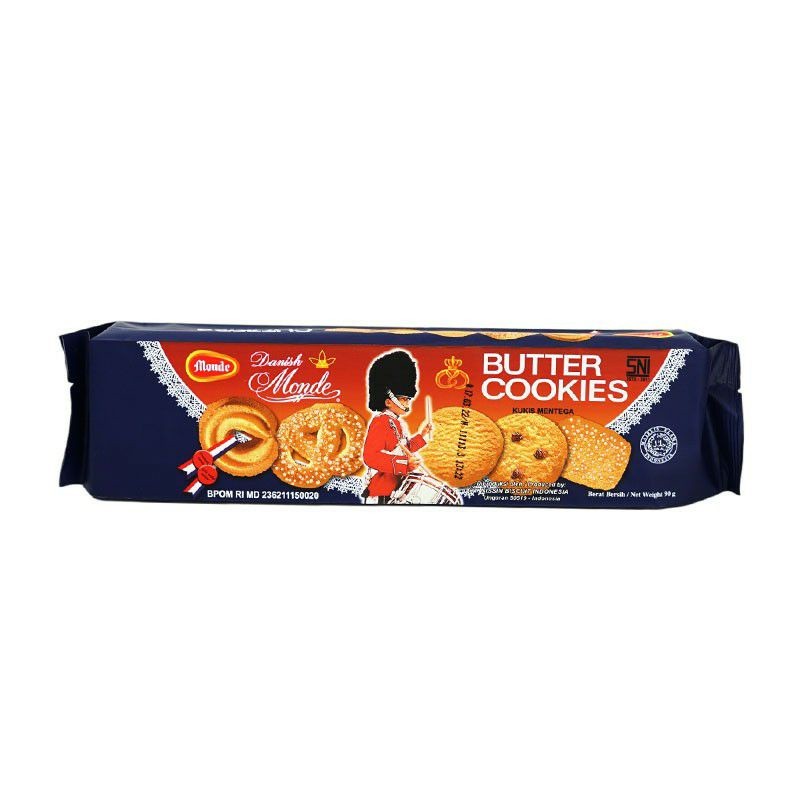 

Dapur Joglo Monde Butter Cookies 90Gr Biskuit Kue Wafer Danish Cemilan Anak Parsel Balita Ulang