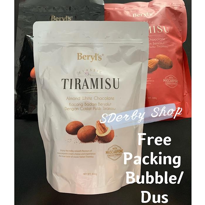 

EatFr3sh- Beryls Classic Tiramisu Almond Chocolate Coklat 300 gram