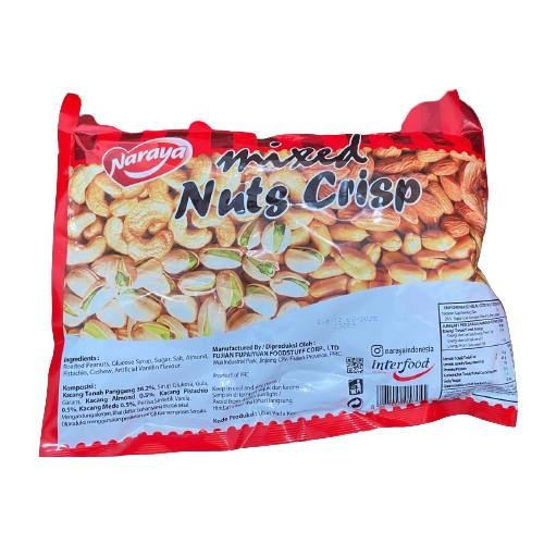 

EatFr3sh- Naraya Mixed Nuts Crisp 400 Gram Halal Tingting Kacang Panggang Permen Kacang Enting