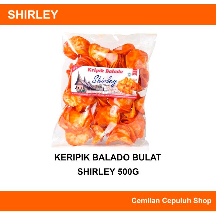 

EatFr3sh- Keripik Balado Shirley 500g Bulat Asli Padang / Balado Sanjay