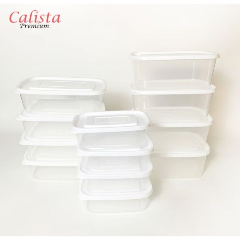 CALISTA FOOD CONTAINER SET - TOPLES KOTAK CALISTA FURANO BENING SEALWARE 1 SET ISI 12