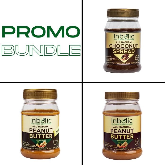 

EatFr3sh- BUNDLE - Peanut Butter Sweetened & Choco Keto & Diabetic Friendly