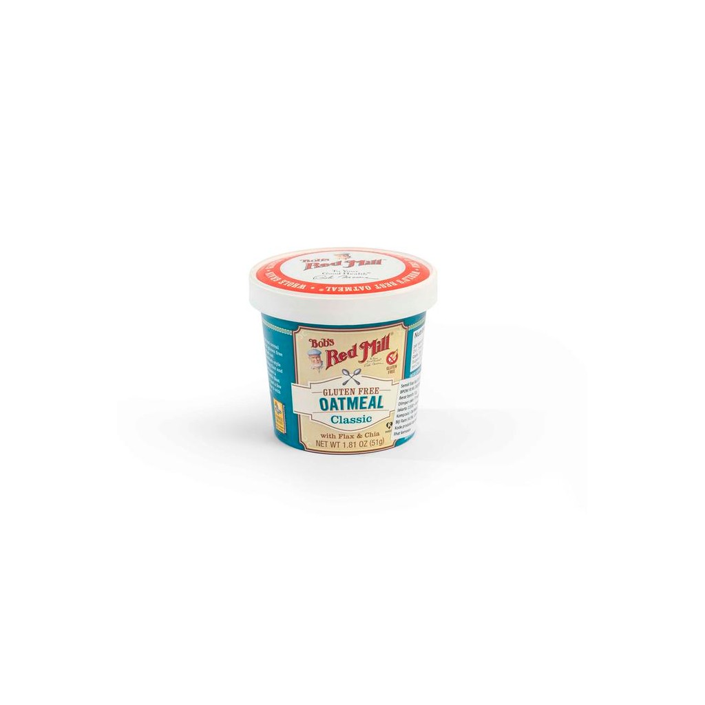 

EatFr3sh- Bob's Red Mill Gluten Free Oatmeal Classic Cup 51 gr