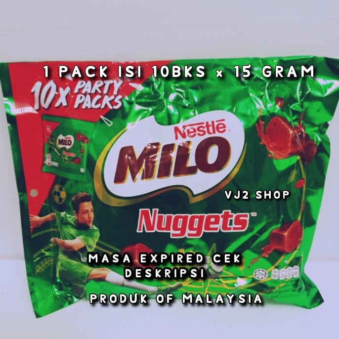 

EatFr3sh- Milo Nugget Nestle Isi 10 x15g