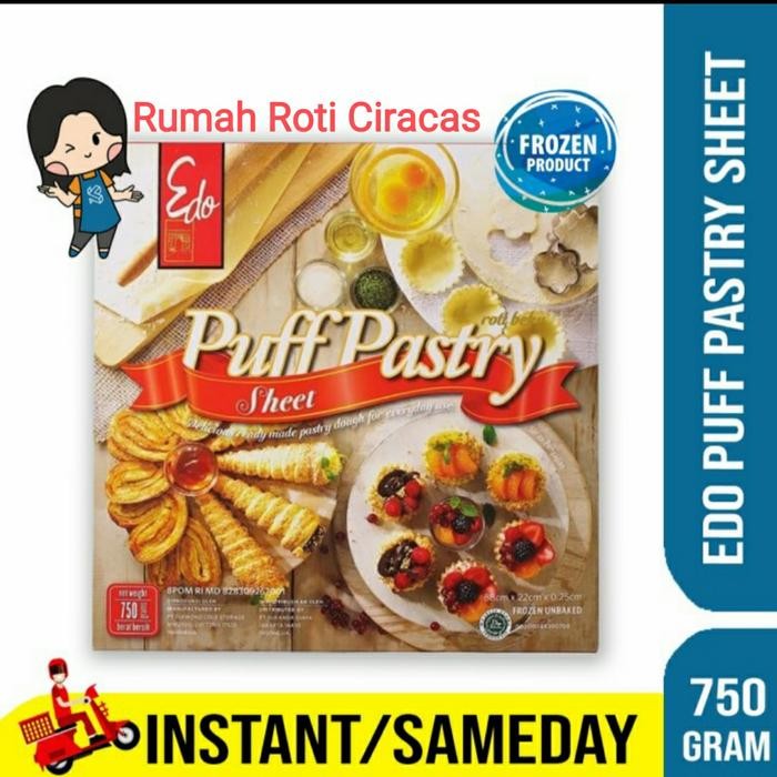 

EatFr3sh- EDO PASTRY SHEET PUFF DANISH UNBAKE KULIT ZUPPA ROTI TIPIS