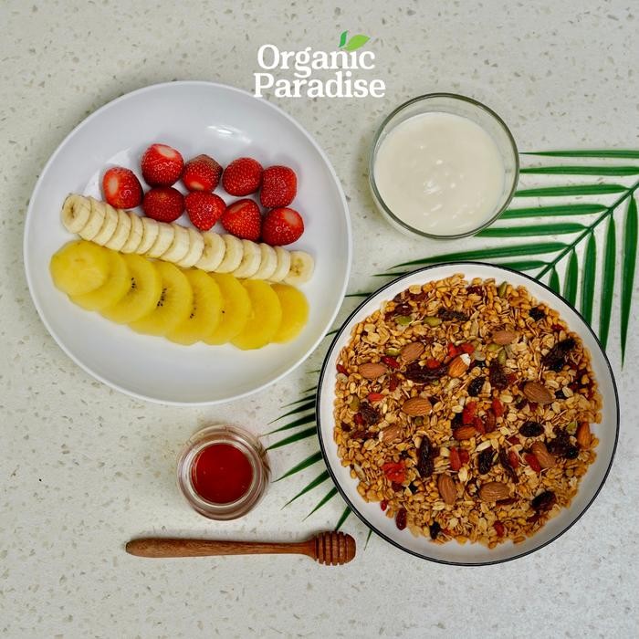 

EatFr3sh- Granola Original Honey Mix 1 Kg Organic Paradise