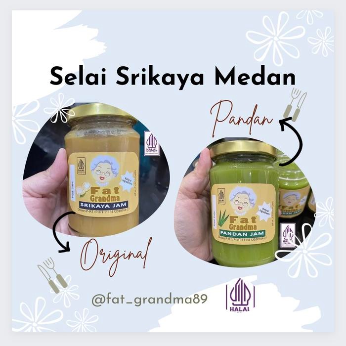 

EatFr3sh- Selai Srikaya Medan Homemade Jar Toples Kaca isi 350ml