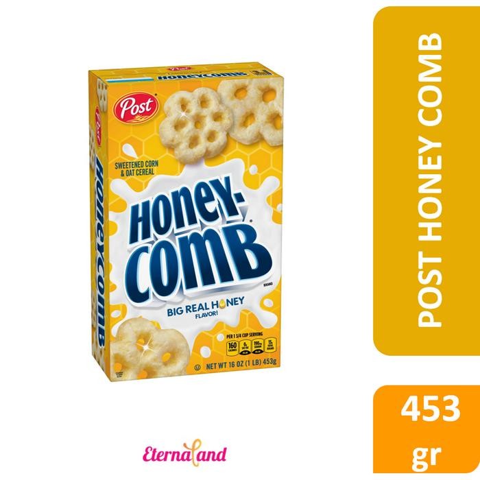 

EatFr3sh- Post Honey Comb 453 gr - sereal sarapan impor usa dengan rasa madu
