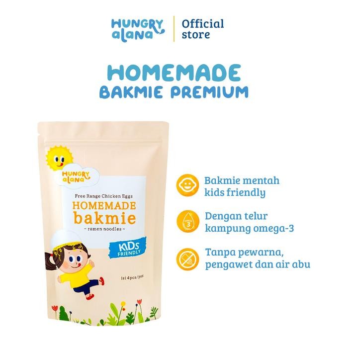 

EatFr3sh- Hungry Alana - Bakmi Mentah Premium / Ramen / Noodle - Kids Friendly
