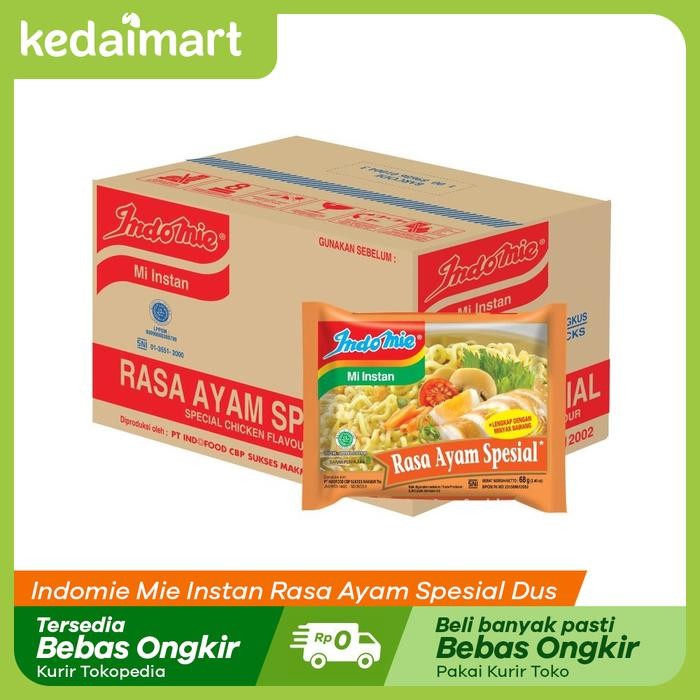 

EatFr3sh- Indomie Mie Instan Rasa Ayam Spesial Dus