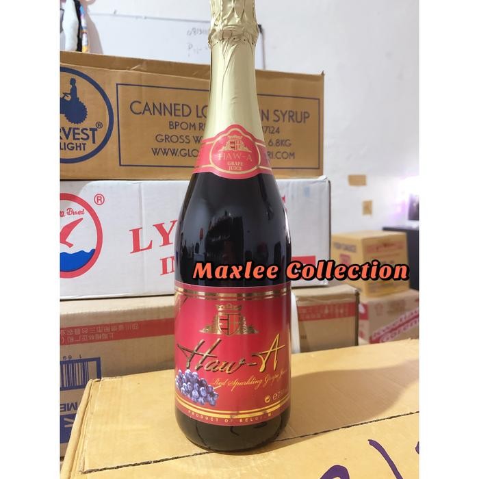 

EatFr3sh- HAW A RED SPARKLING GRAPE JUICE 750 ml NON ALKOHOL