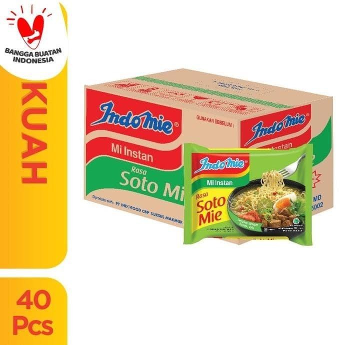 

EatFr3sh- Indomie Soto 1 Dus/Karton 40 Pcs - Murah