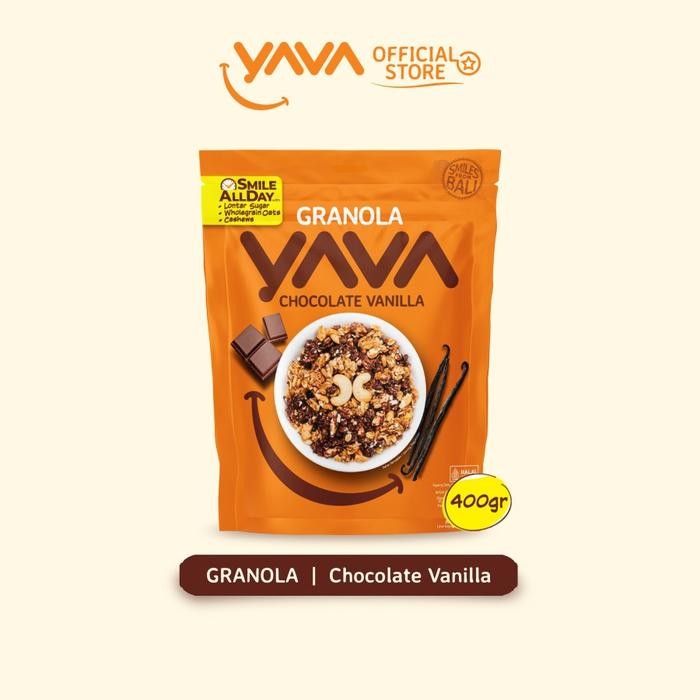 

EatFr3sh- YAVA Granola Chocolate Vanilla 400g