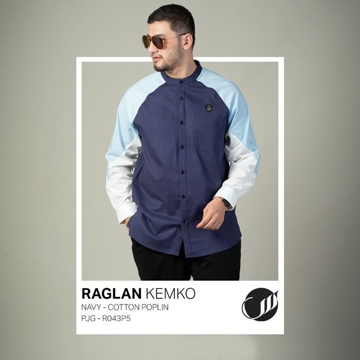 Zuhud- KEMEJA KOKO PANJANG RAGLAN PRIA SAMASE