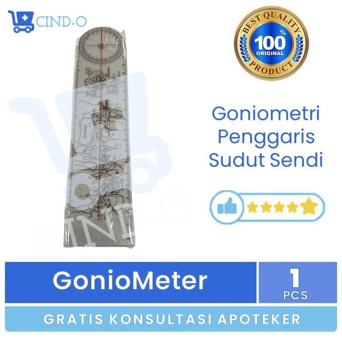 

No.OneBest- Goniometer Per Pcs - Goniometri Ortopedi Penggaris Sudut Sendi