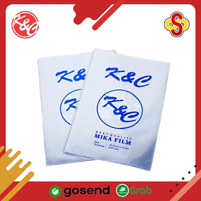 

No.OneBest- Cover Mika Jilid K&C Folio 0.07 mm Isi 100 Lembar