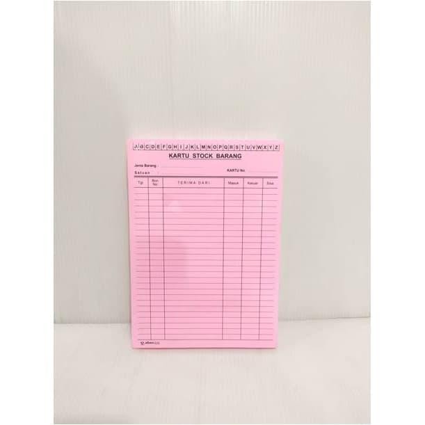 

No.OneBest- KARTU STOK BARANG / KARTU STOCK KWARTO / KARTU STOCK BARANG KECIL