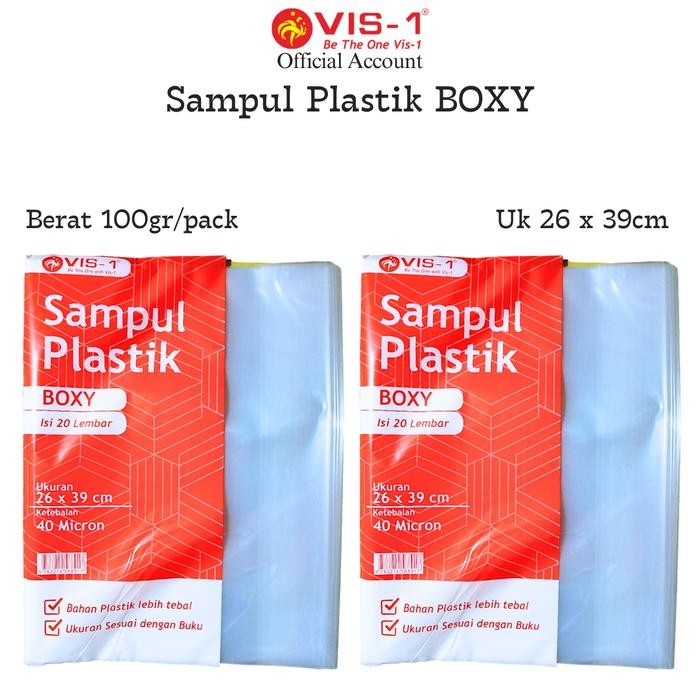 

No.OneBest- Sampul Plastik Vis- 1 Boxy