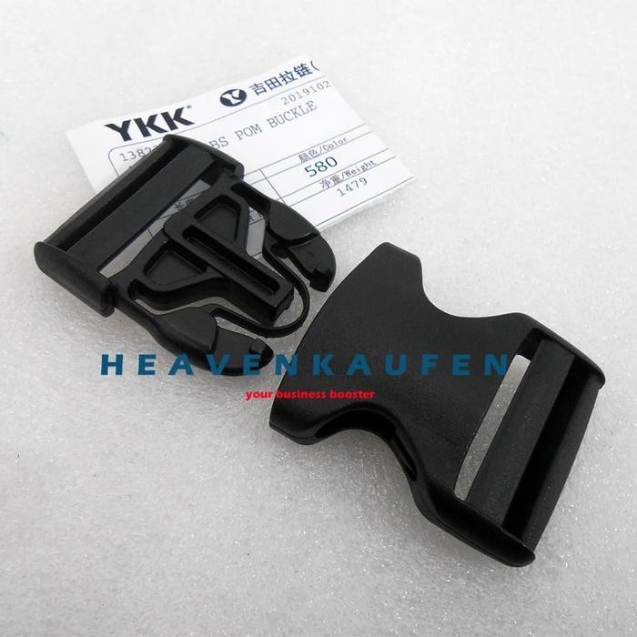 

No.OneBest- Buckle Slop Kunci Sodok YKK 3,8 cm Polyacetal Bagus Kuat Tebal