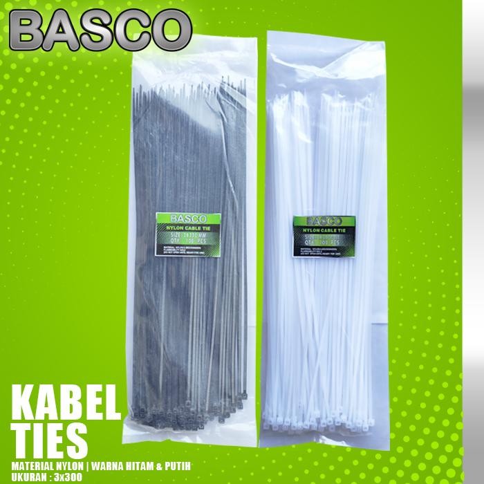 

No.OneBest- KABEL TIES 30 CM (3 X 300 MM)-BASCO