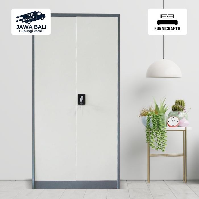 

No.OneBest- MINERVA CABINET 36 SW LEMARI ARSIP METAL BESI 2 PINTU KUNCI