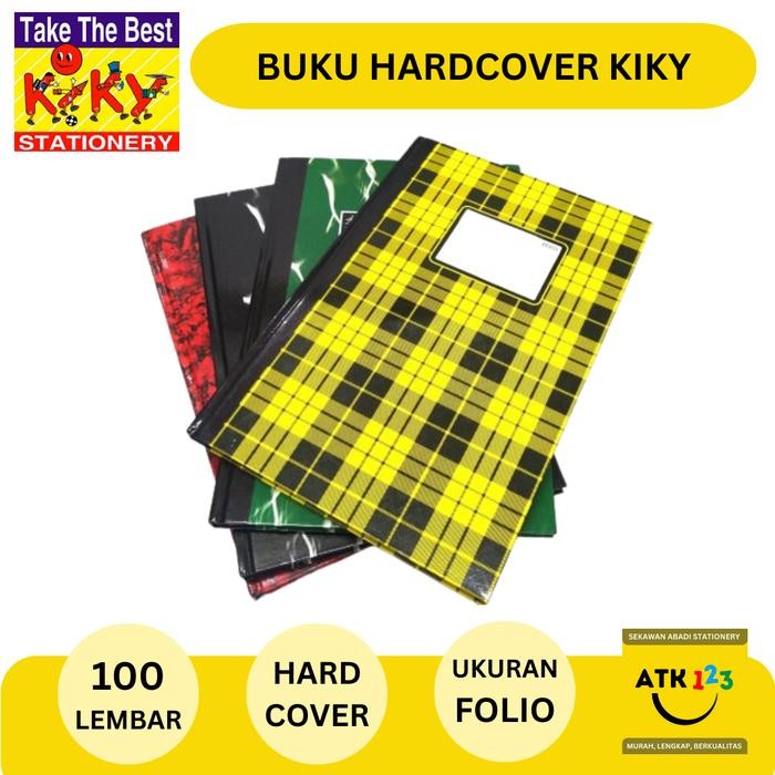 

No.OneBest- Buku Hardcover Folio Merk Kiky Isi 100 Lembar