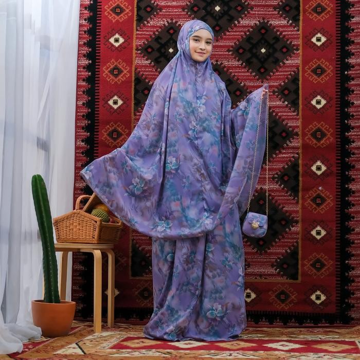 Thameer- Mukena Parasut Premium Motif Maleeka