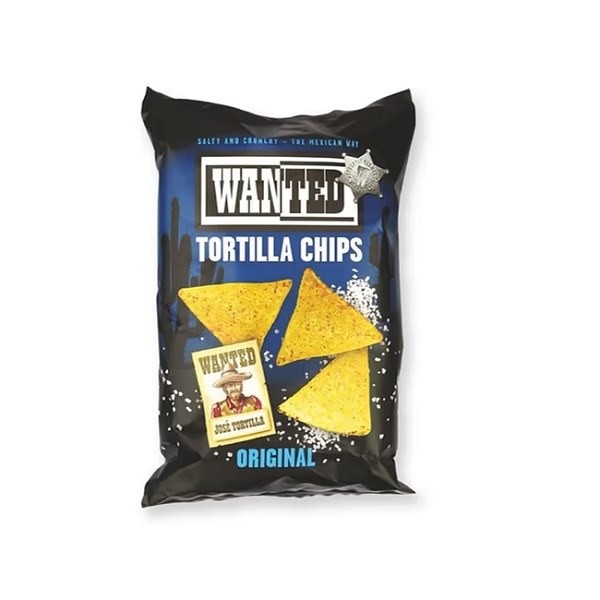 

WANTED TORTILLA CHIPS SALT 225G