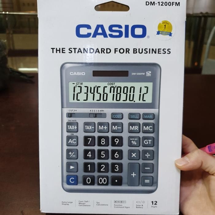

Casio Dm-1200Bm Kalkulator