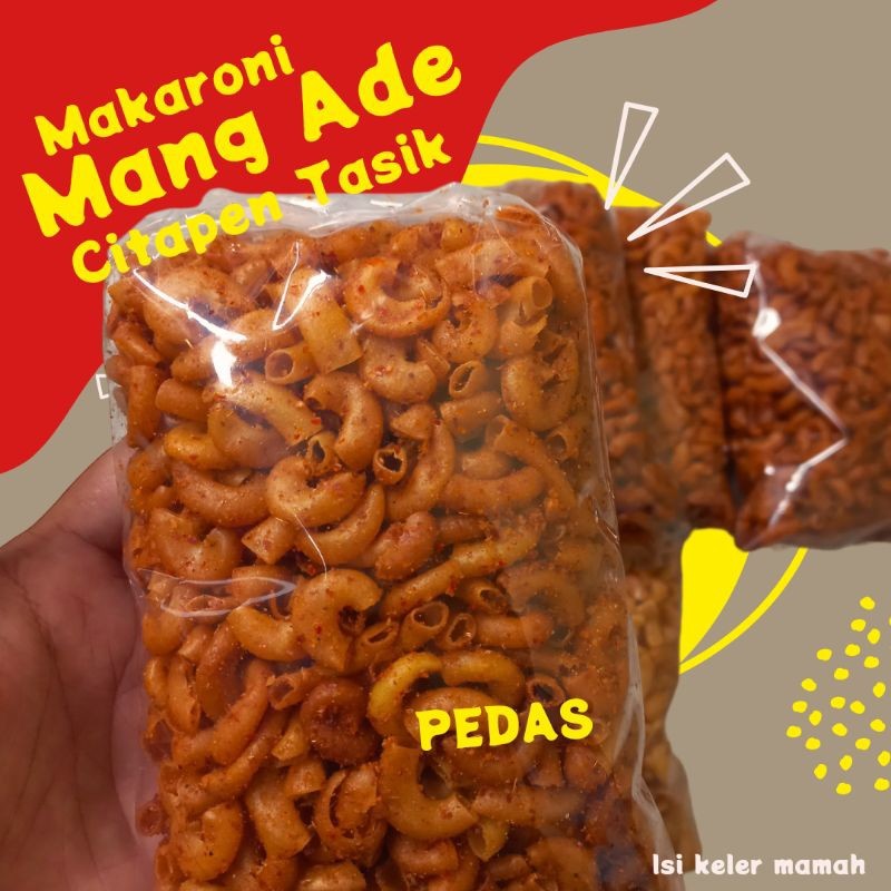 

Cemal Cemil Makyus Makaroni Mang Ade Citapen Asli Tasikmalaya 1Kg 500Gr Dan Kemasan Ekonomis