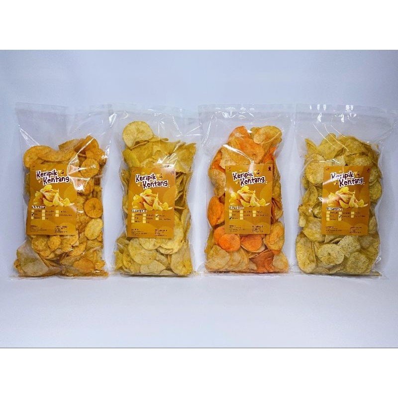 

Cemal Cemil Makyus Keripik Kentang 250Gr / Keripik Kentang Varian Rasa / Ama Snack