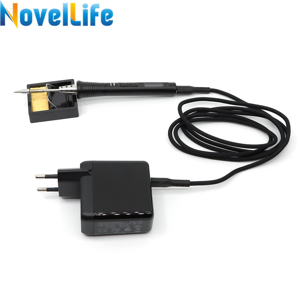 Mini Ts80 Ts80P Electric Soldering Iron Adjustable Temperature Portable Digital Solder Station Oled