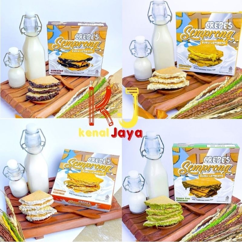 

Cemal Cemil Makyus Crepes Semprong Susu Lembang