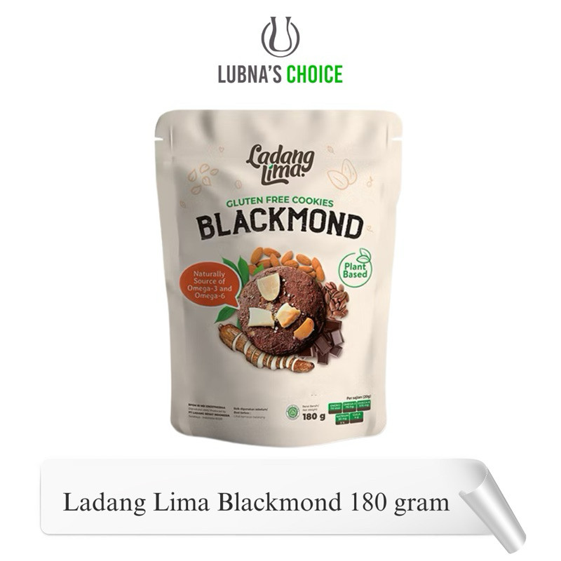 

Cemal Cemil Makyus Ladang Lima - Blackmond Cookies Gluten Free 180 Gr